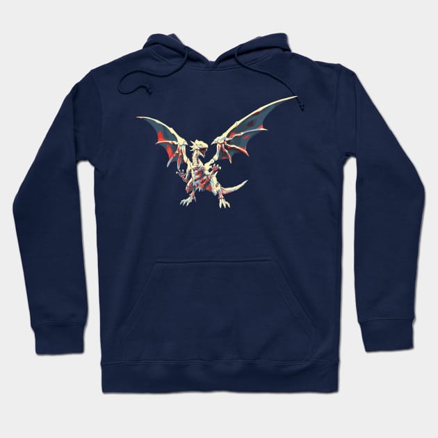 Blue Eyes White Dragon Hoodie by Bajingseng